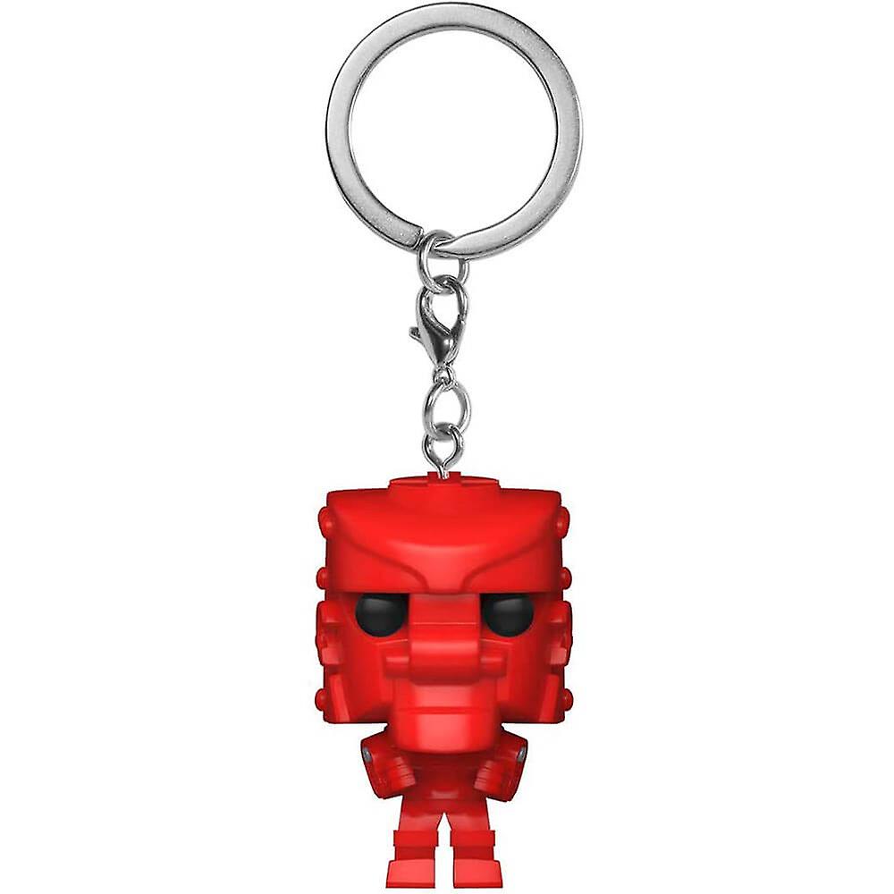 Rock Em Sock Em Robot Red Pocket Pop! Keychain