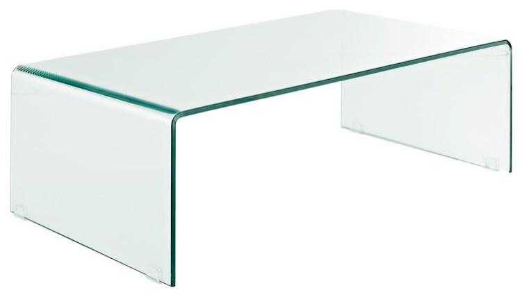 Waterfall Large Coffee Table   Contemporary   Coffee Tables   by HomeCraftDecor  Houzz