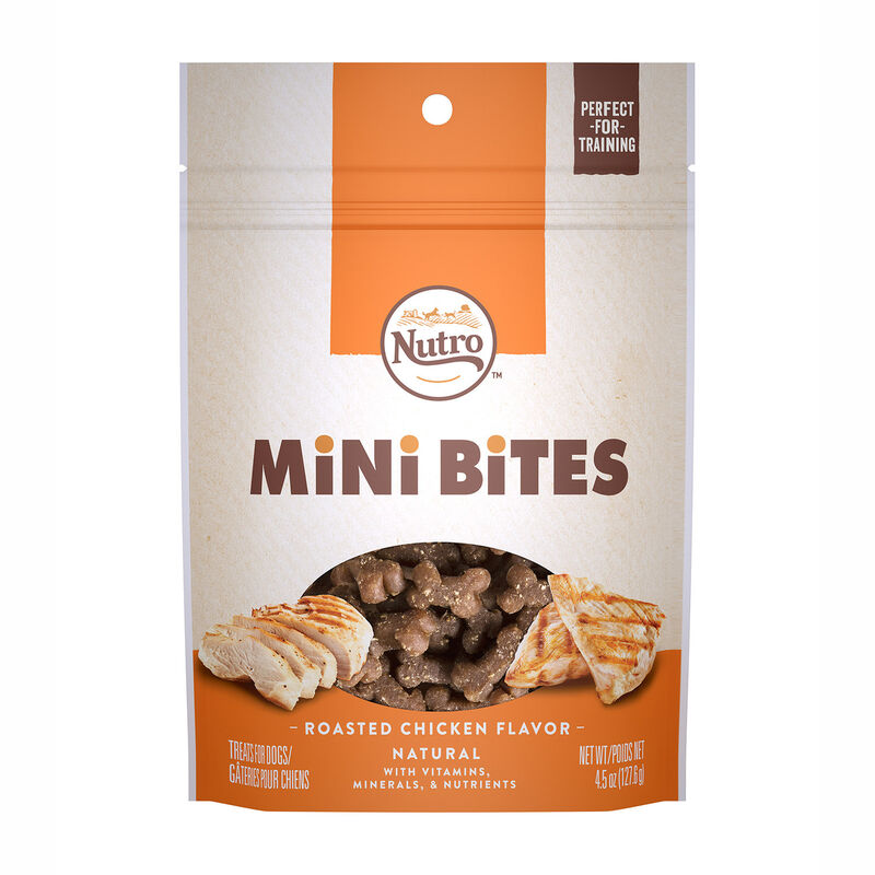 Mini Bites Roasted Chicken Flavor Dog Treats 8oz