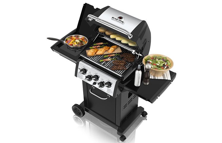 Broil King Monarch 390 Black And Stainless Steel Liquid Propane Gas Grill