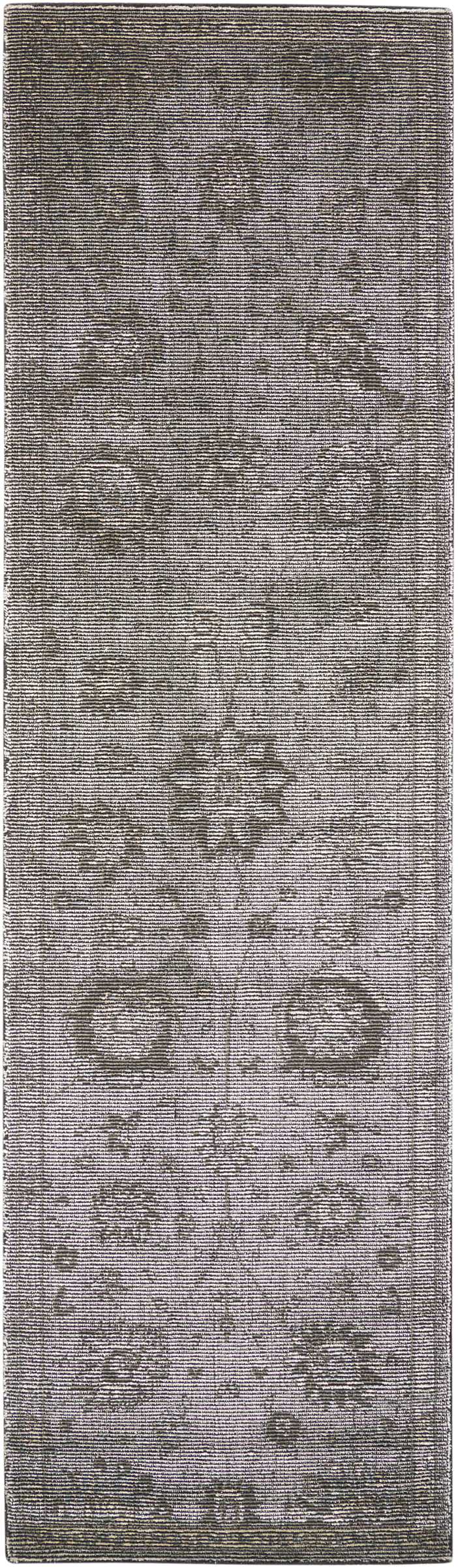 Luminance Hand Loomed Graphite Rug