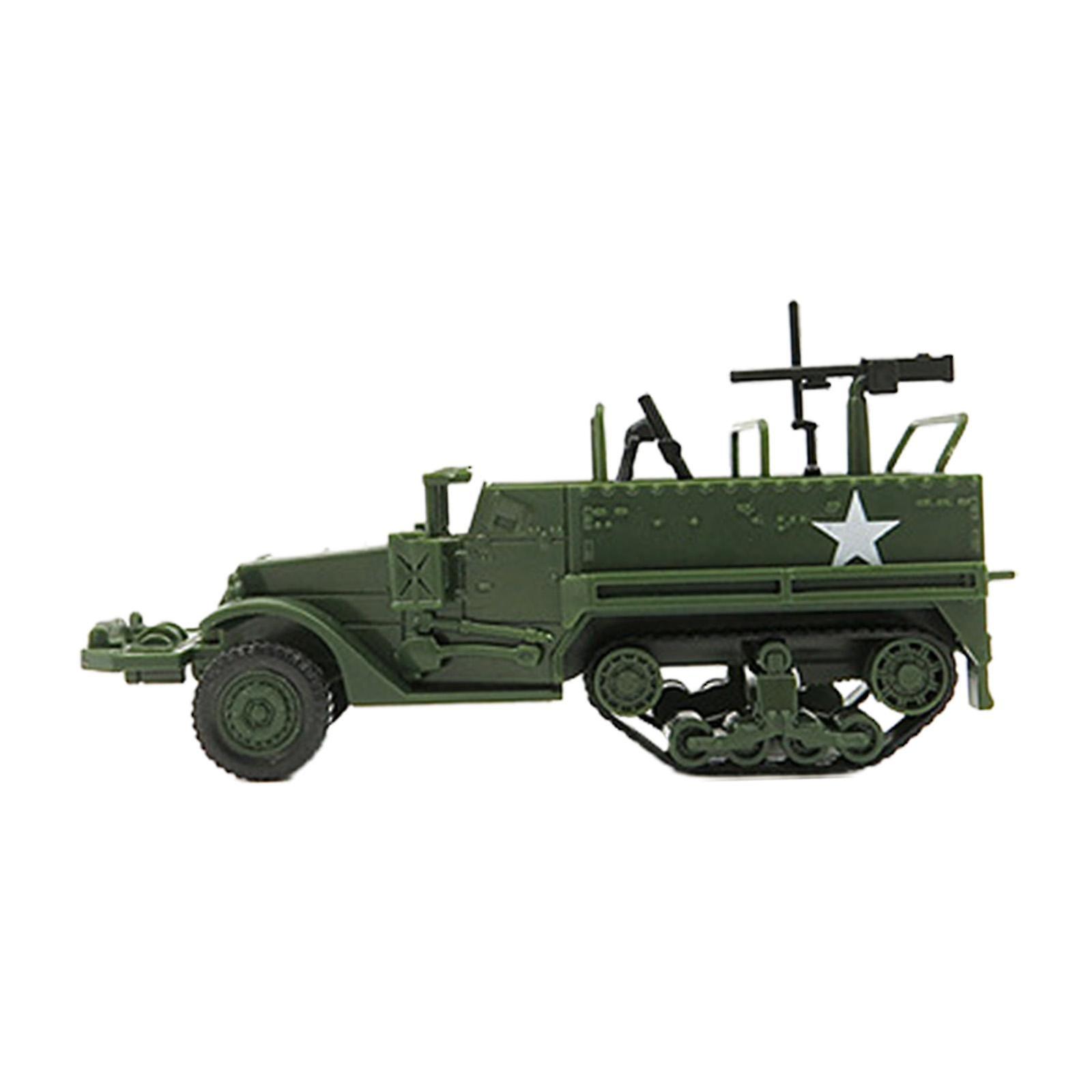 1/72 Tank Model Desk Decor Tank Truck 4d Model For Boys Girls Birthday Gifts Style B