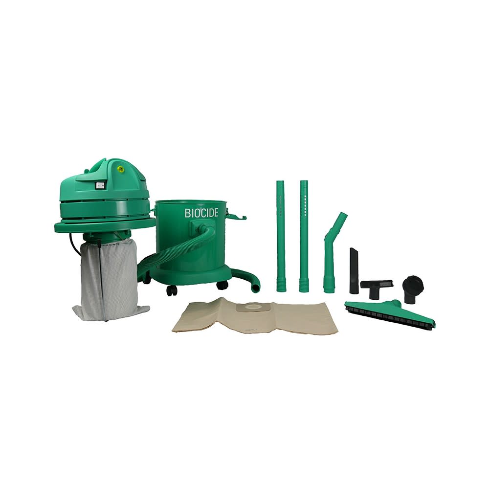 Atrix Green HEPA Vacuum Cleaner Antimicrobial Class 100 Cleanroom ;