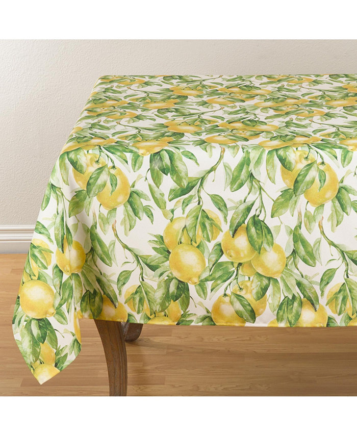 Saro Lifestyle Printed  Tablecloth