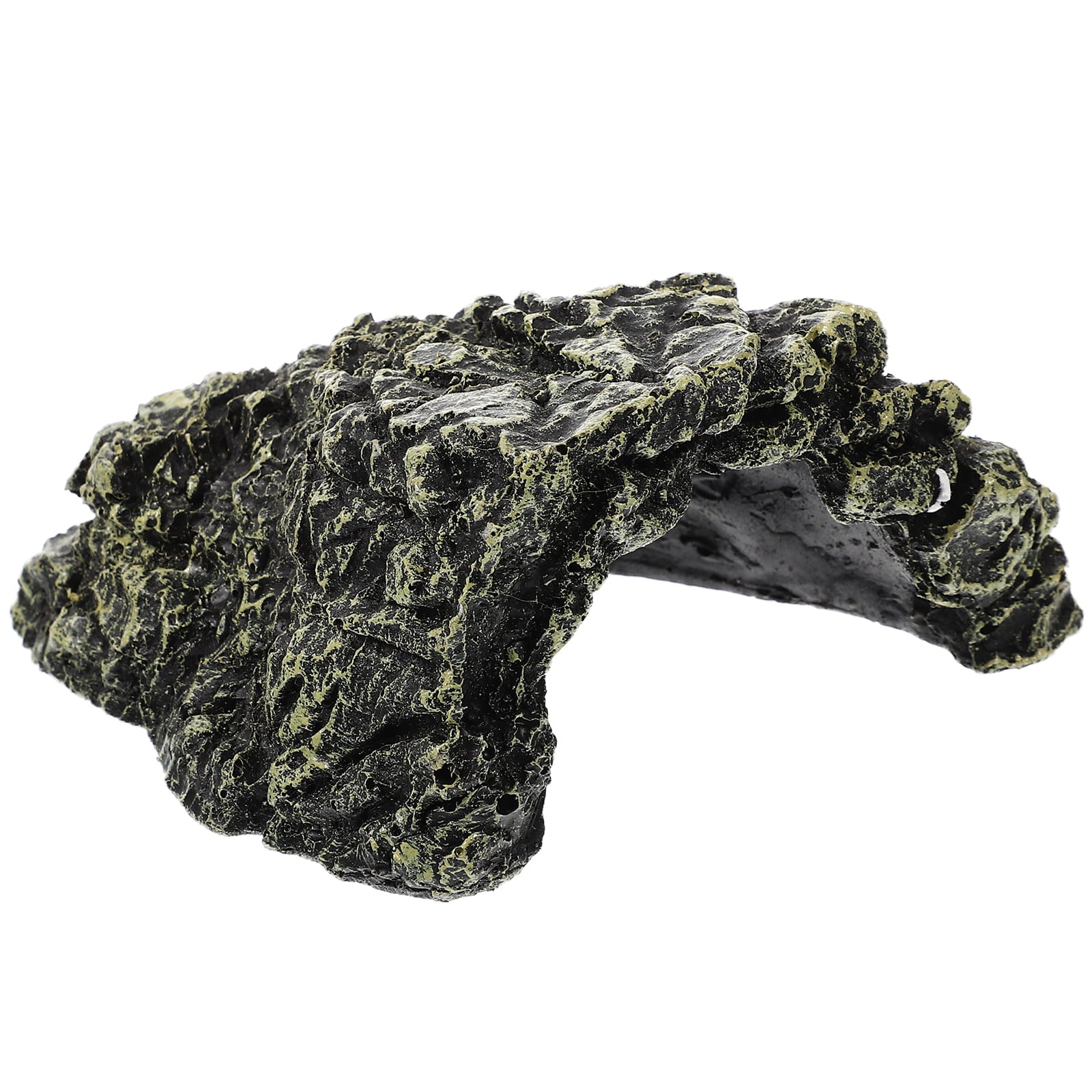 Home Natural Reptile Cave Vivid Reptile Hideout Terrarium Turtle Ramp Decor Reptile Accessory