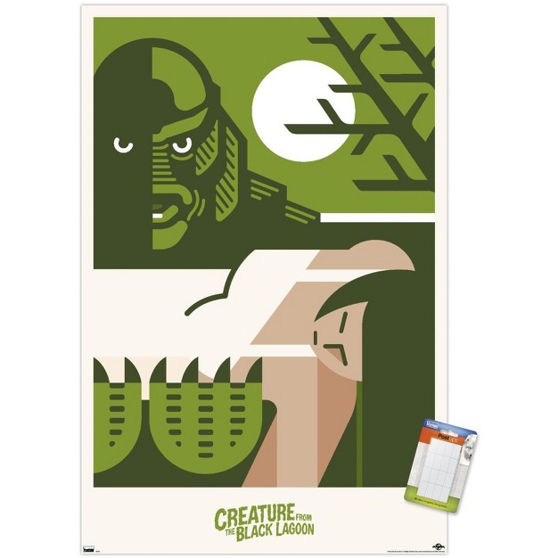 Trends International Creature From The Black Lagoon Graphic Unframed Wall Poster Prints