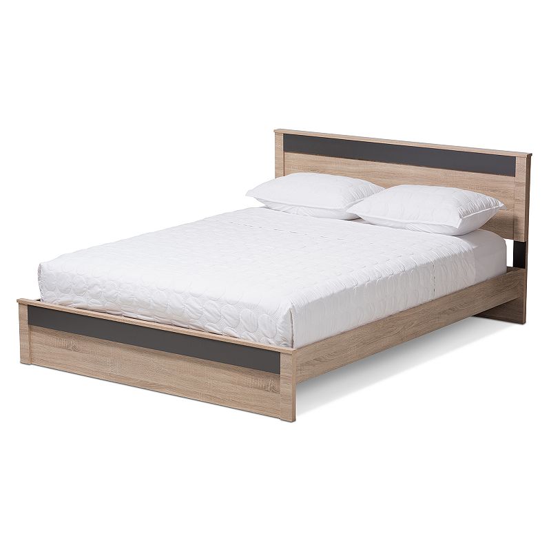 Baxton Studio Jamie Queen Platform Bed