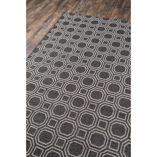 Downeast Camden Machine Made Polypropylene Area Rug Charcoal Erin Gates By Momeni