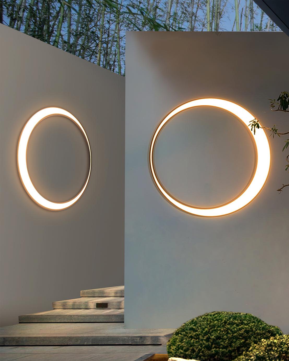 Moon Outdoor Wall Lamp