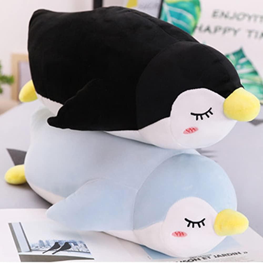 Soft Penguin Plush Pillow Stuffed Animal Toy Kawaii Anime Plushie Hugging Pillow， Plush Doll Toy For Kids Boys Girls Birthday Valentine 27.5