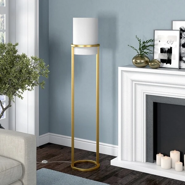 Casimir Brass Finish Floor Lamp