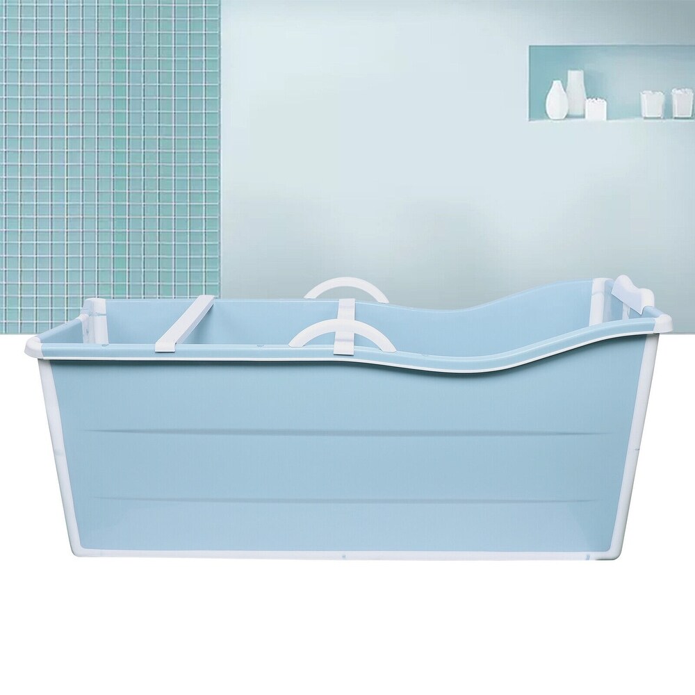 Foldable Soaking Bathtub Adult SPA Tub Large Portable Shower Bucket