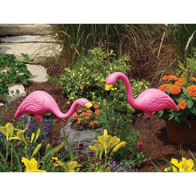 2pk Pink Flamingo Bloem