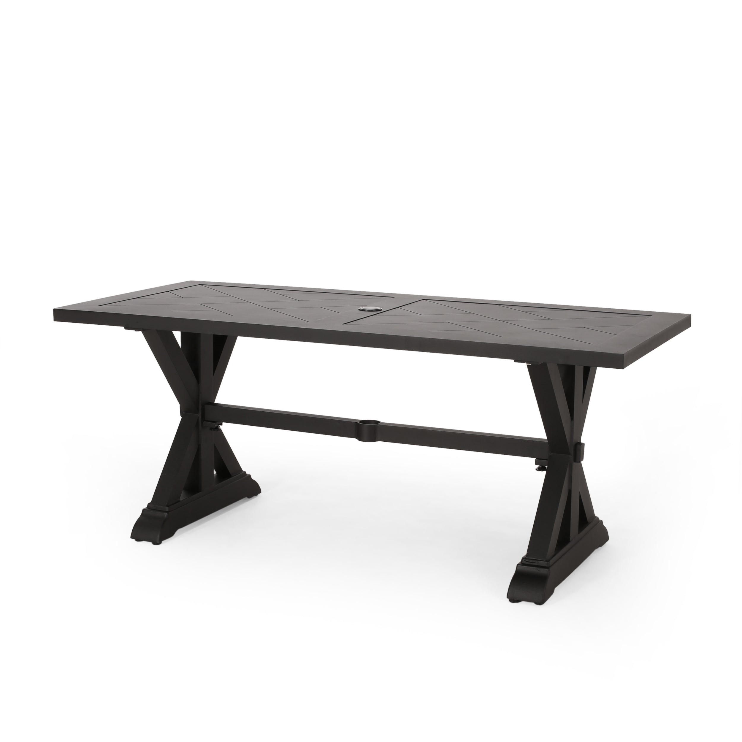 Tyrion Outdoor Aluminum Dining Table