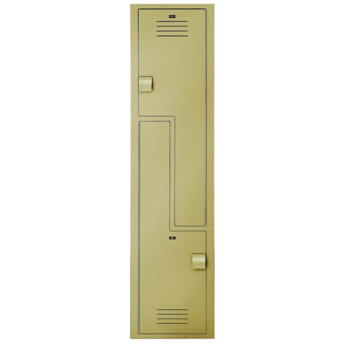 Bradley Corporation LK151572ZHV-202 Z Locker， 15in.W， 15in.D， 72in.H