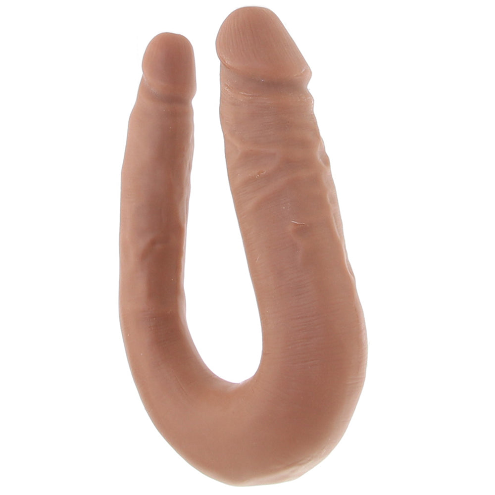 Dr. Skin Mini 12 Inch Double Dildo in Mocha