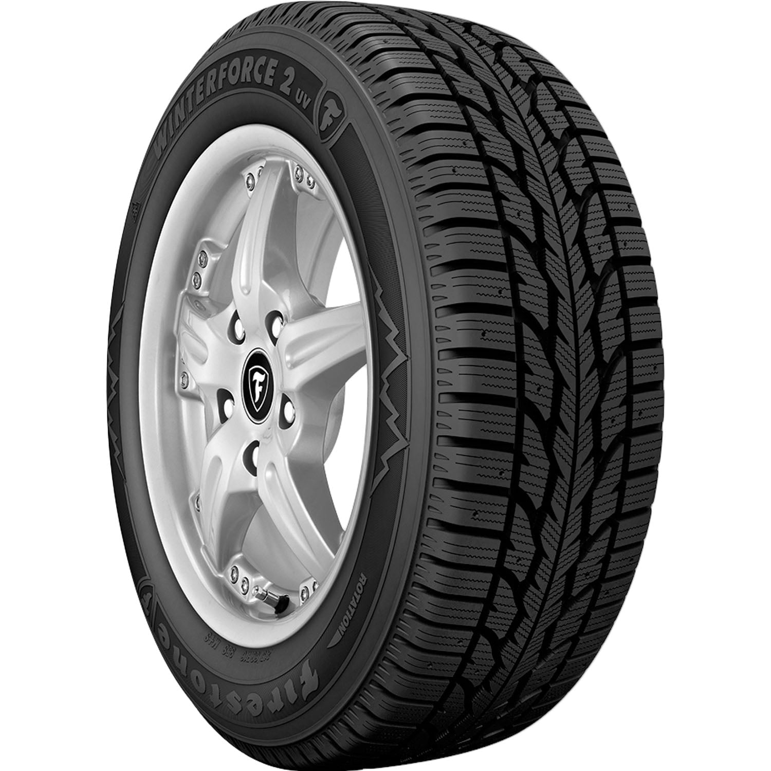 Firestone Winterforce 2 UV Winter 225/70R16 103S Passenger Tire