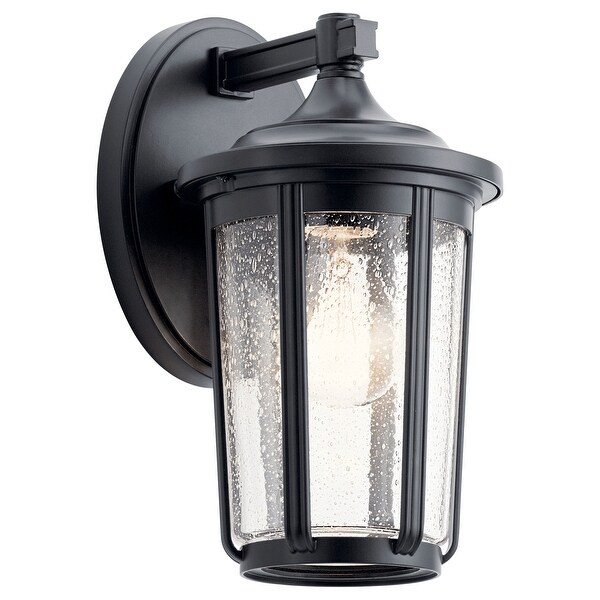 Kichler Fairfield 11 inch 1 Light Wall Light in Black Shopping - The Best Deals on Outdoor Wall Lanterns | 37143672