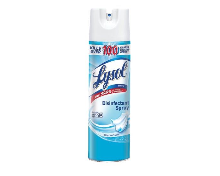 Lysol Disinfectant Spray Crisp Linen19.0oz - 79329