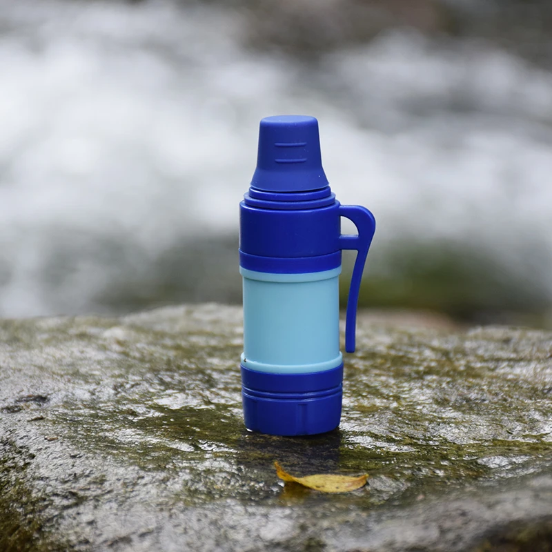 Lightweight Personal Water Filter For Hiking Camping Travel 40g Life Water Filter Straw