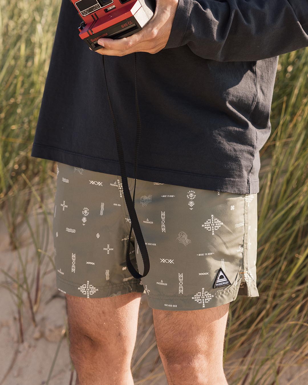 Cali Cargo Swim Short - Olive Made To Roam