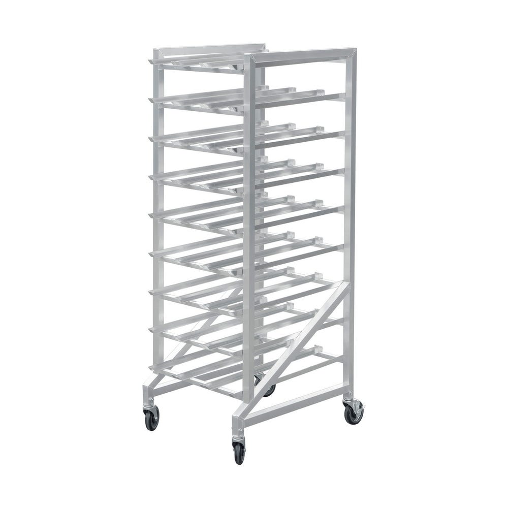 CenPro Full Size Mobile Aluminum Can Rack for #10 and #5 Cans - Fully Welded