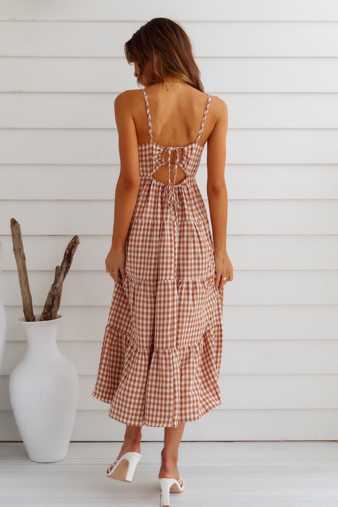 Gingham Dreams Maxi Dress