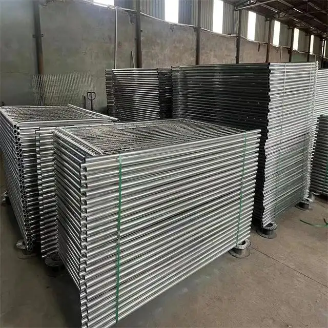 High quality construction site Australia temporary fence panel for construction building safe fence panel