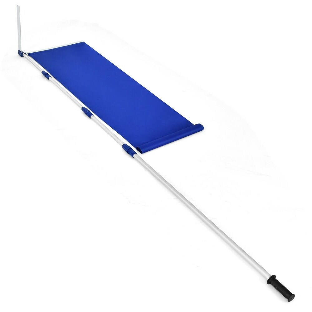 Lightweight Roof Snow Rake Removal Tool with Adjustable Telescoping Handle