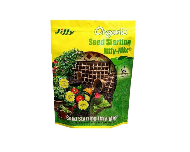 Jiffy Natural  Organic Seed Starting Soil Mix， 10 Qt. - G310