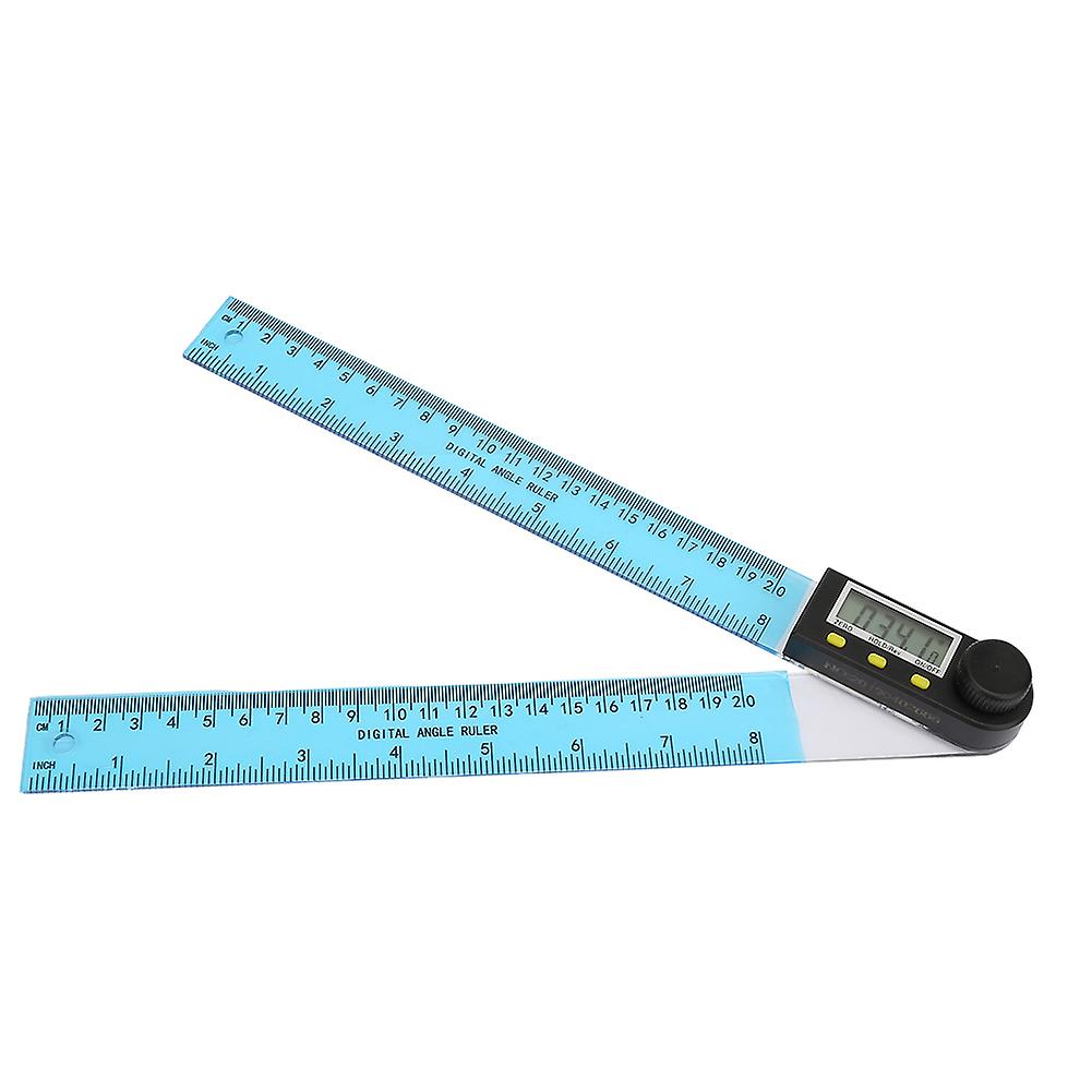 Pvc 0-200mm Electronic Digital Protractor Goniometer Angle Finder Gauge Ruler