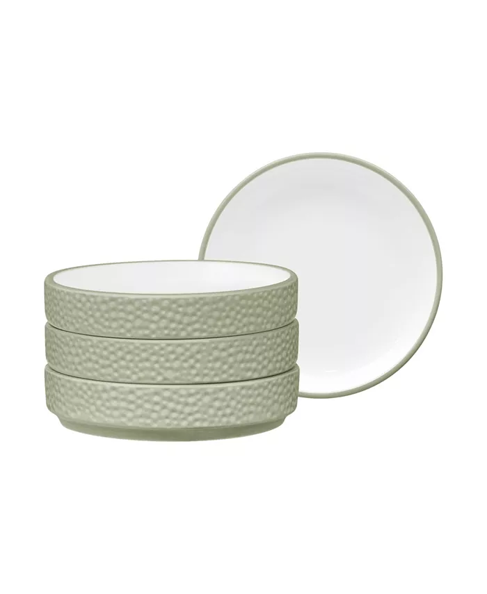 Noritake Colortex Stone Stax Mini Plates Set of 4