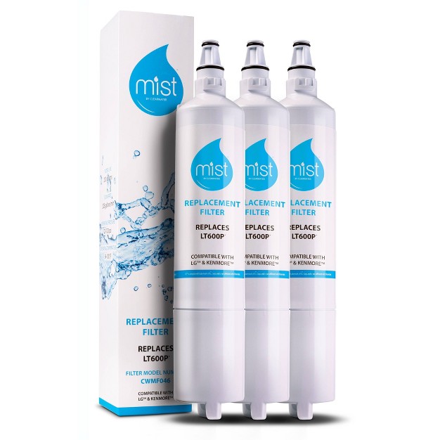 Mist Lg Lt600p Compatible With Lt600p 5231ja2006a Kenmore 9990 46 9990 Refrigerator Water Filter 3pk