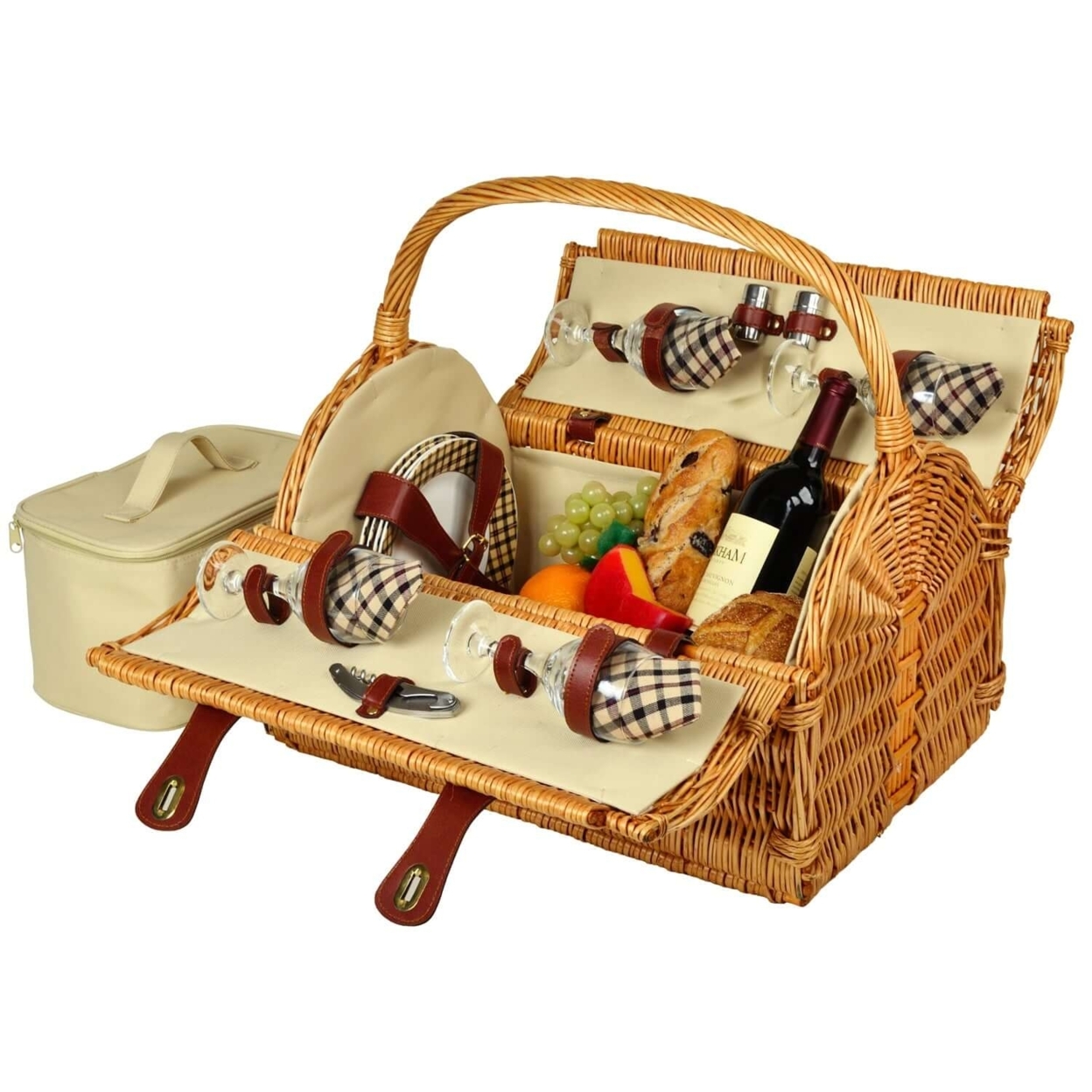 Picnic at Ascot Yorkshire Picnic Basket for 4