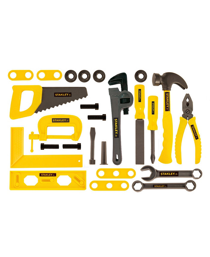 Stanley Jr. 25 Piece Pretend Play Tool Set