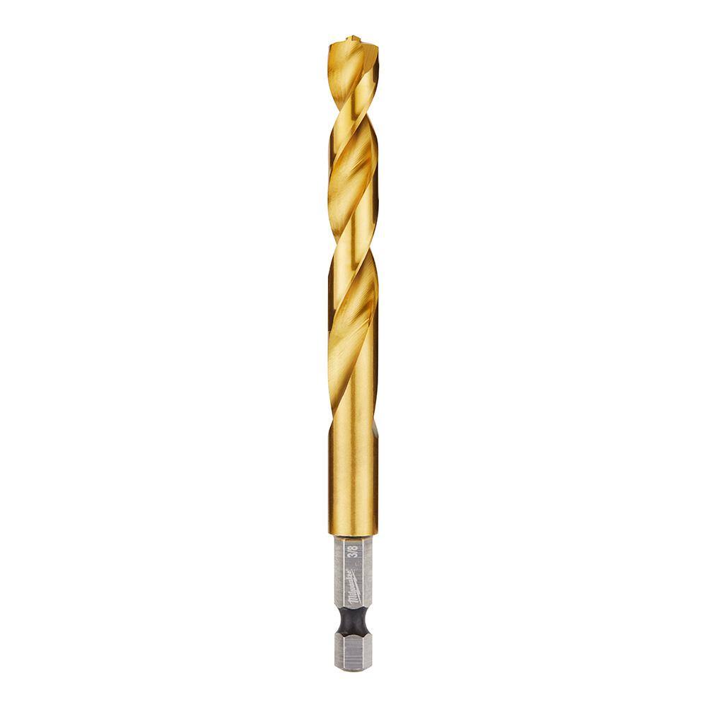 MW SHOCKWAVE 38 in. Titanium Twist Drill Bit 48-89-4621