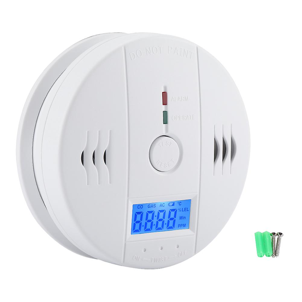 Household Lcd Digital Carbon Monoxide Detector Co Alarm Co Sensor Monitor