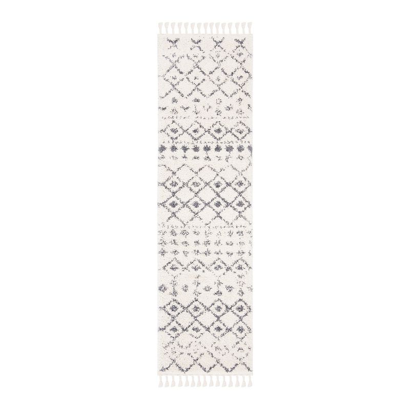 Safavieh Berber Olivia Rug Cream/Dark Gray