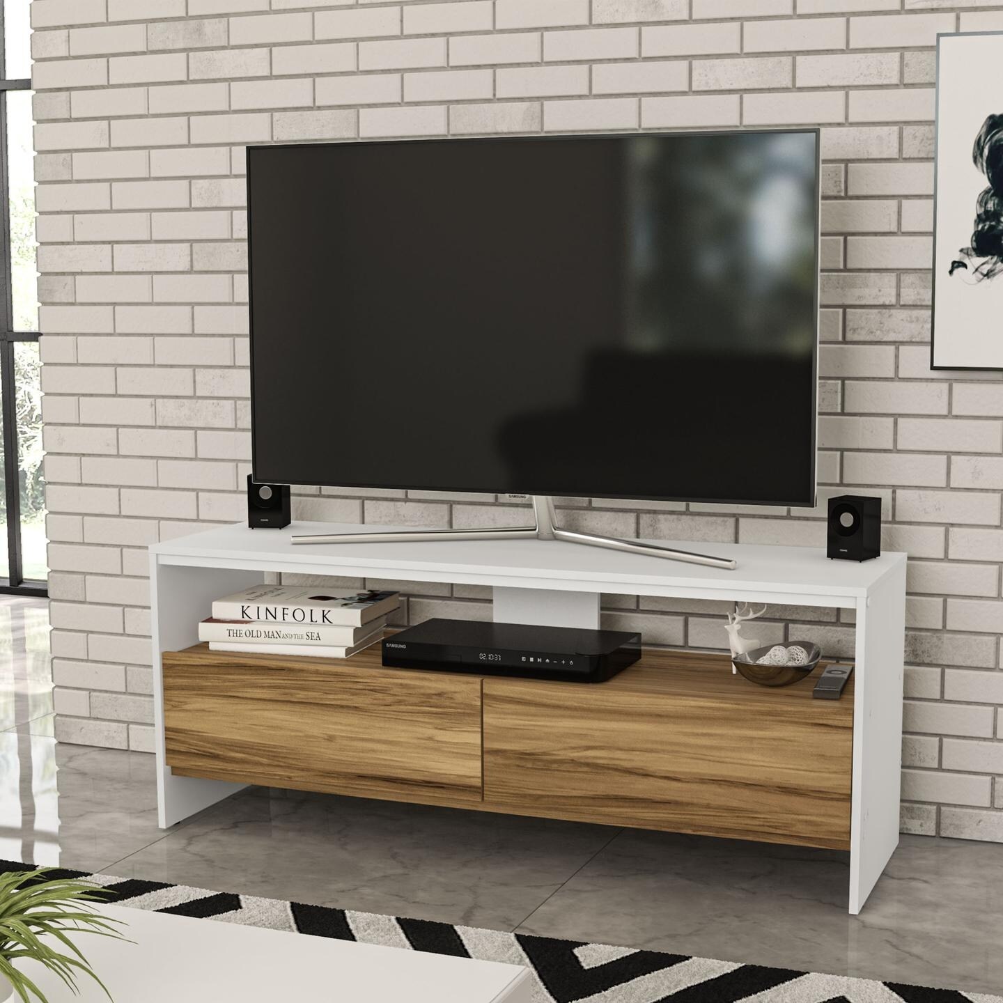 Boahaus Phoenix TV Stand， TV's up to 55