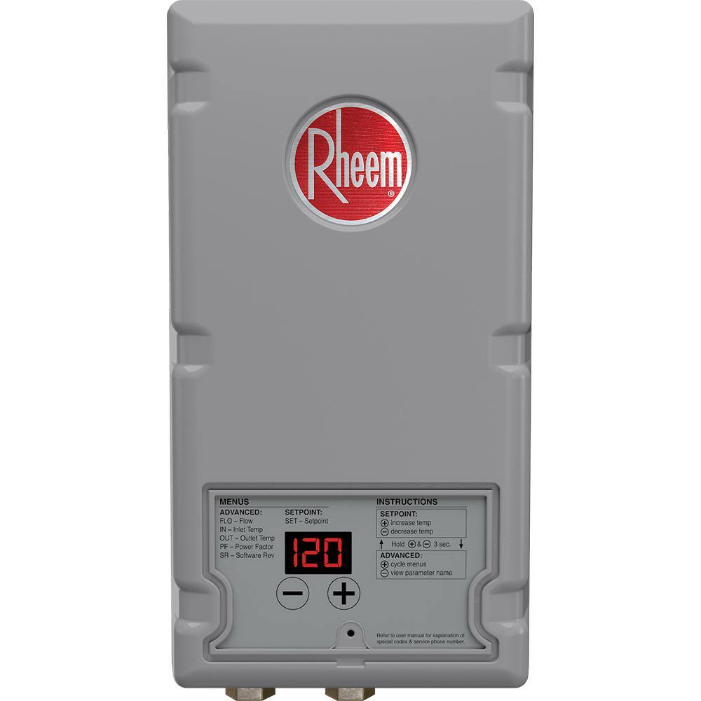 Rheem 4.1 kW 208-Volt Thermostatic Tankless Electric Water Heater Commercial RTEH4208T