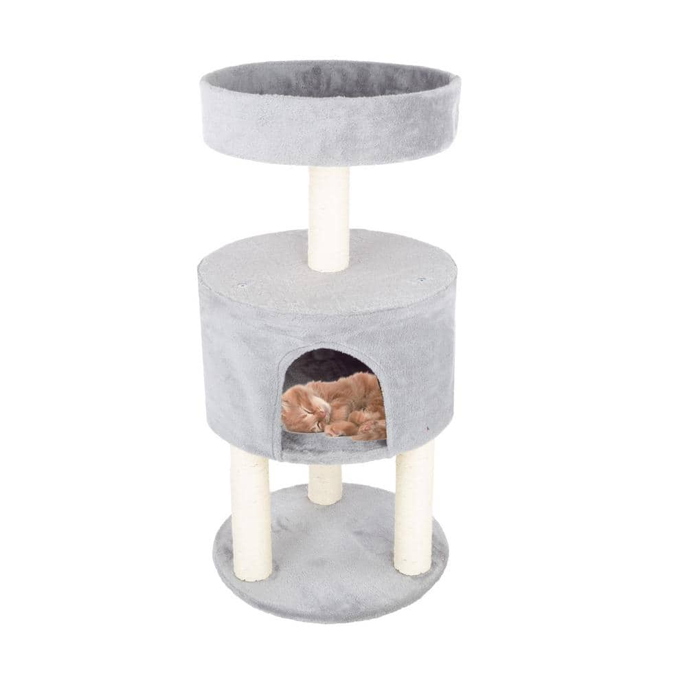 Petmaker Kitty Condo with Overhead Balcony HW3210171