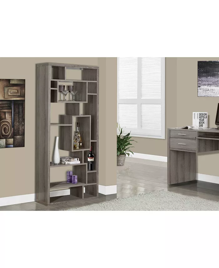 Monarch Specialties 72 H Bookcase