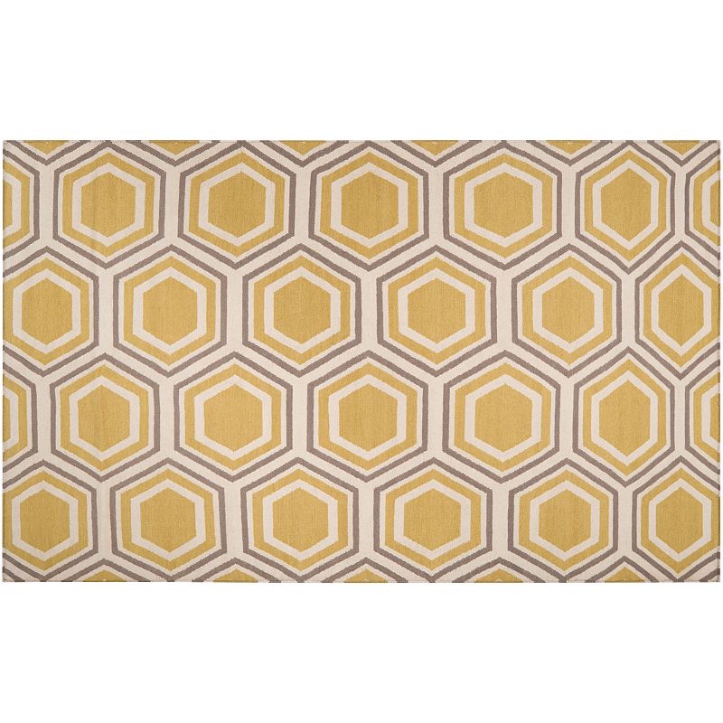 Artisan Weaver Haskell Lattice Reversible Wool Rug