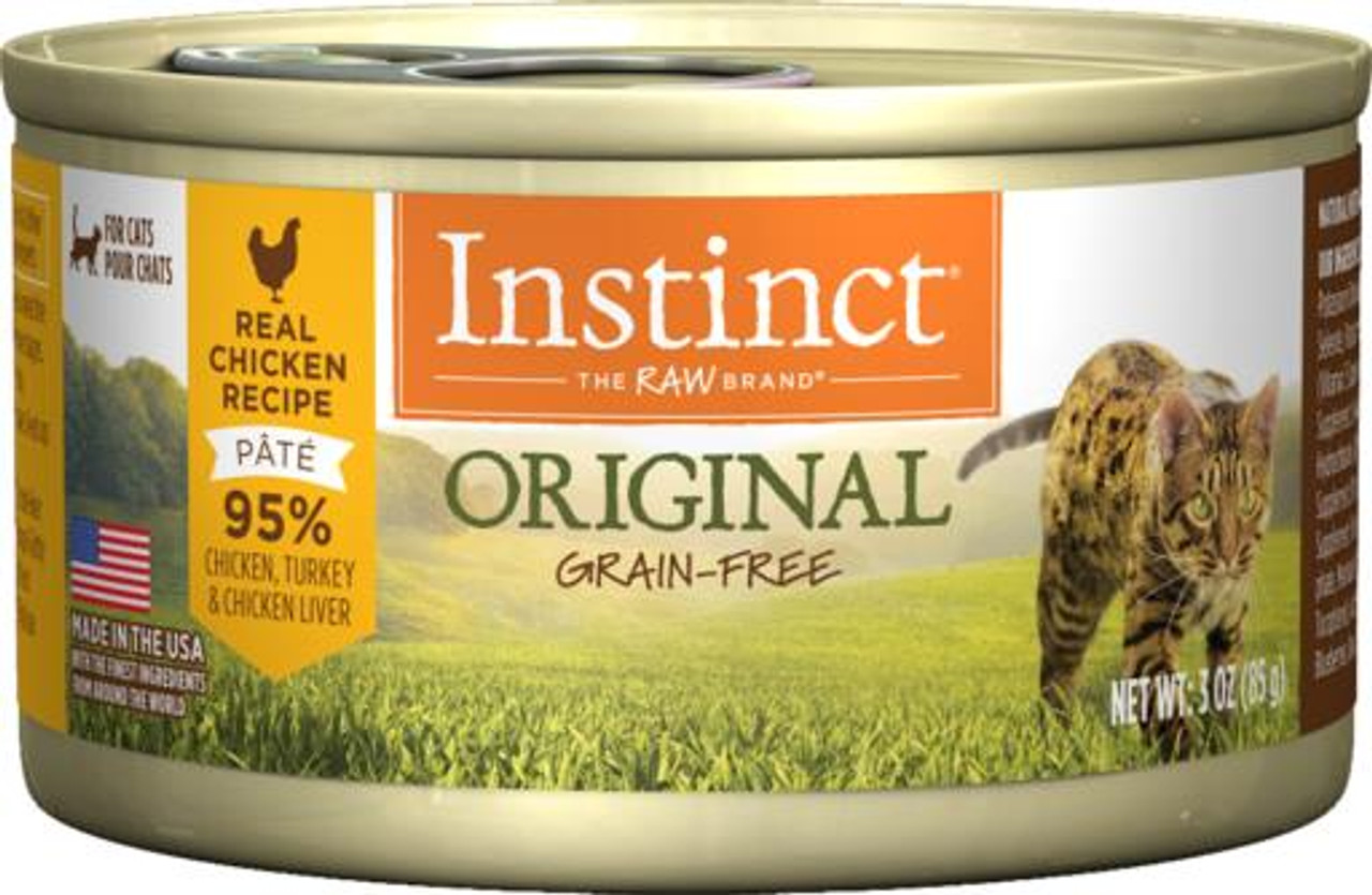 Nature's Variety Grain-Free Instinct Chicken Canned Cat Food