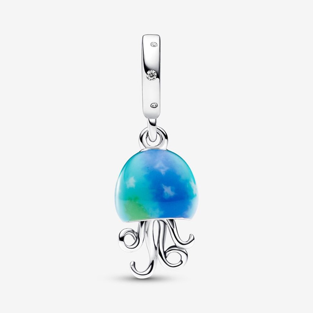 PANDORA  Color-changing Jellyfish Dangle Charm