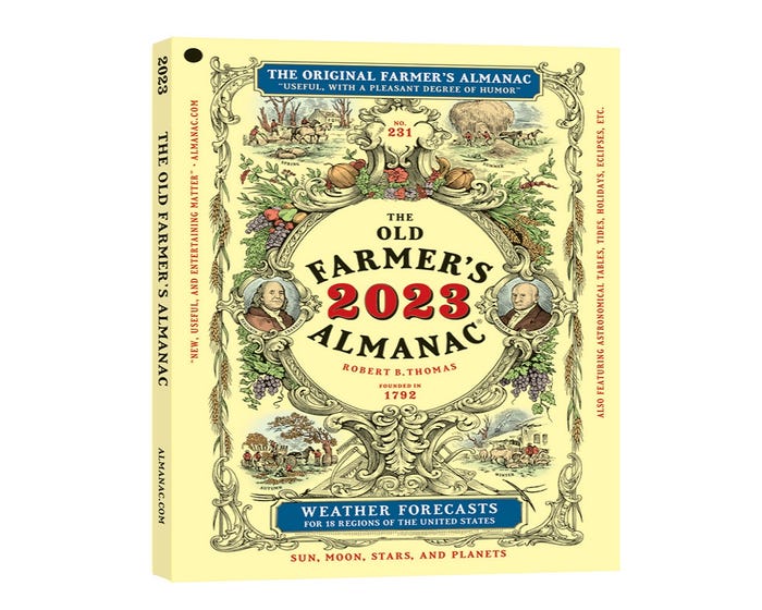 The Old Farmers Almanac - 1000