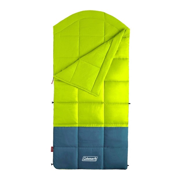 Coleman Kompact 40 Degree Sleeping Bag Lime Green