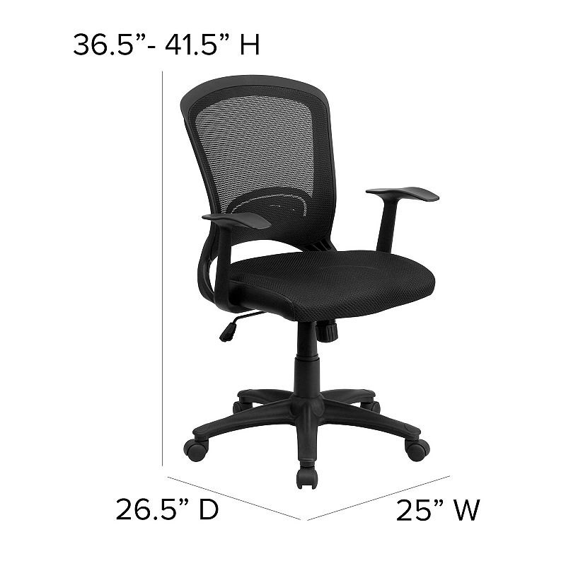 Flash Furniture Manny Swivel Office Chair