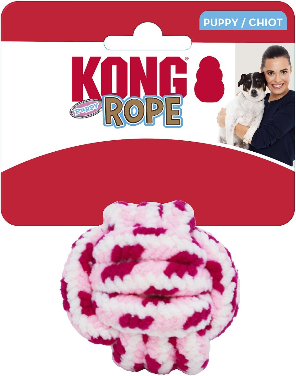 KONG Rope Ball Puppy Toy