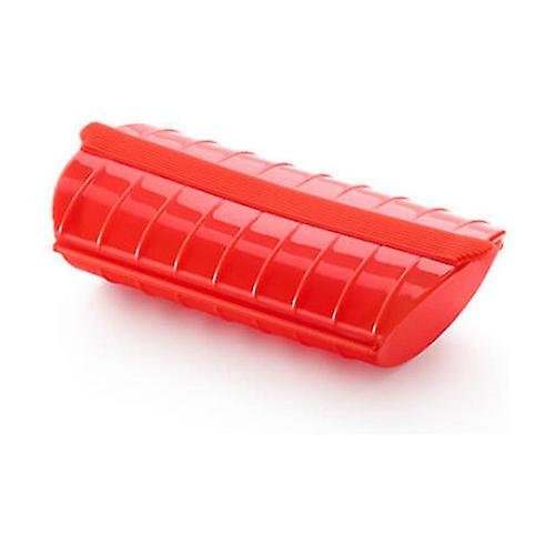 Steam case with tray 1-2 people Red 240x124x50 mm